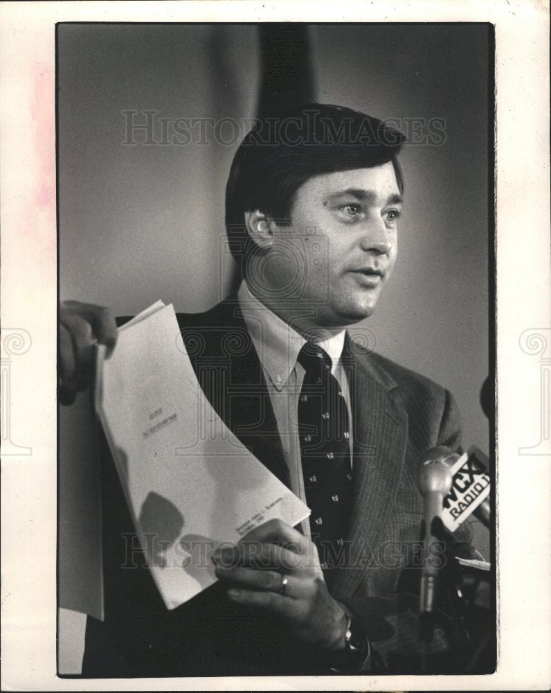 1983 Press Photo James Blanchard politician - Historic Images