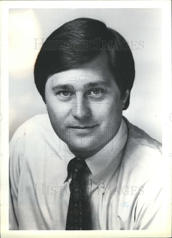1985 Press Photo James Jim Blanchard Michigan Governor - Historic Images