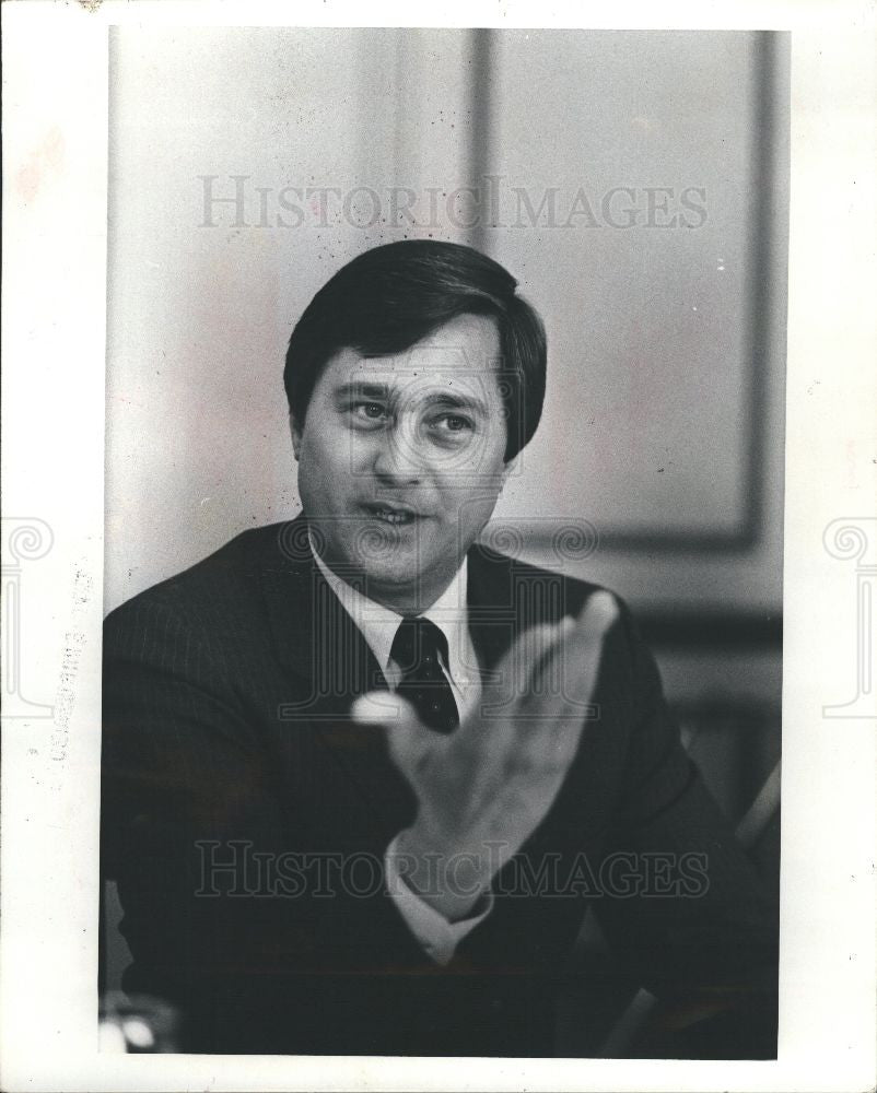 1983 Press Photo James Johnston &quot;Jim&quot; Blanchard - Historic Images