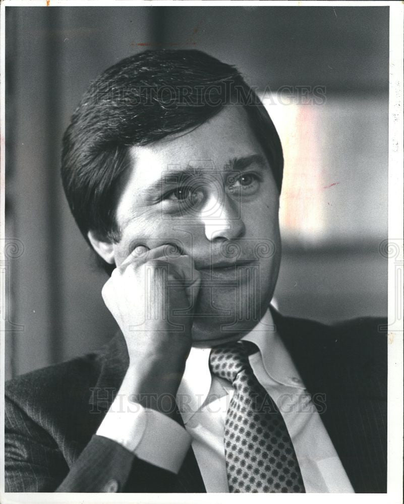 1982 Press Photo James Blanchard politician - Historic Images