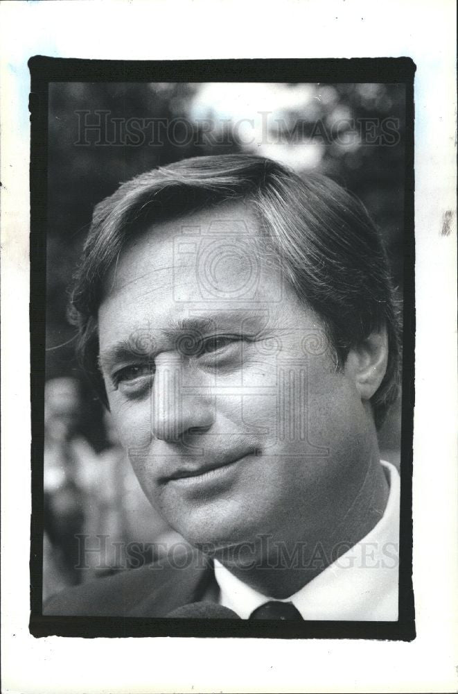 1990 Press Photo Douglas Reidt, Michigan - Historic Images