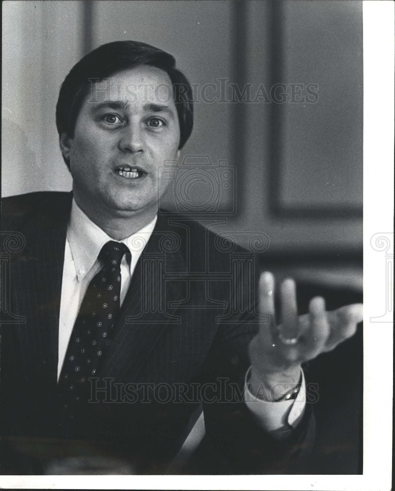 1988 Press Photo James Blanchard politician - Historic Images