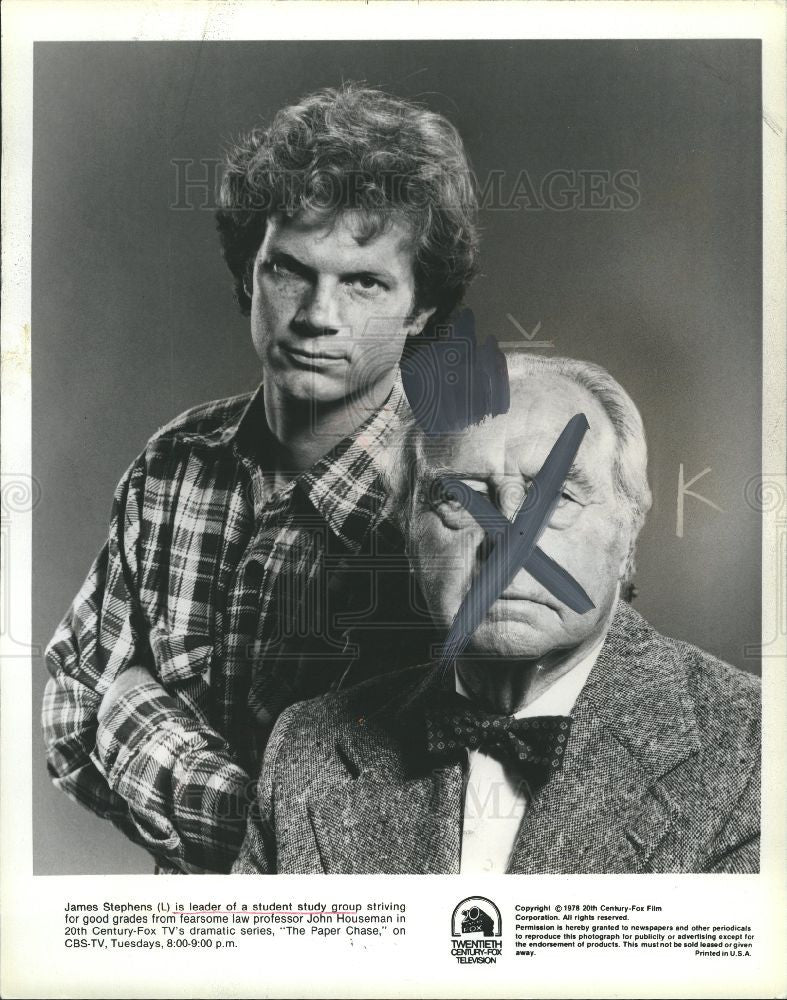 1981 Press Photo James Stephens television actor - Historic Images