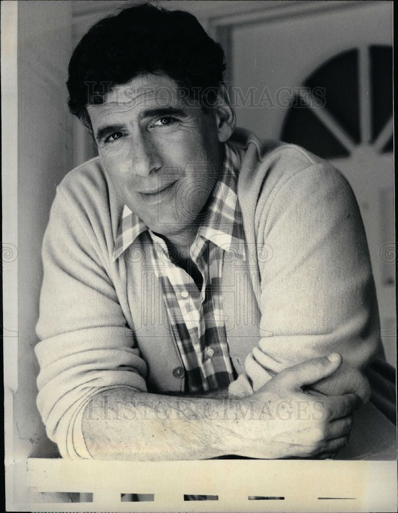 1986 Press Photo Elliot Gould - &quot;Together We Stand&quot; - Historic Images