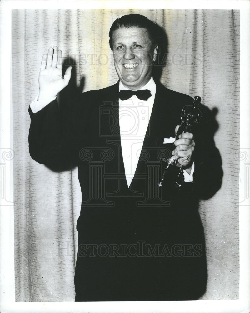 1985 Press Photo George Stevens Oscar Winner - Historic Images