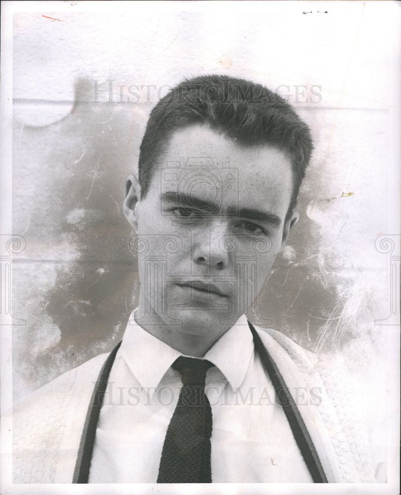 1961 Press Photo Dan Stevens Actor - Historic Images
