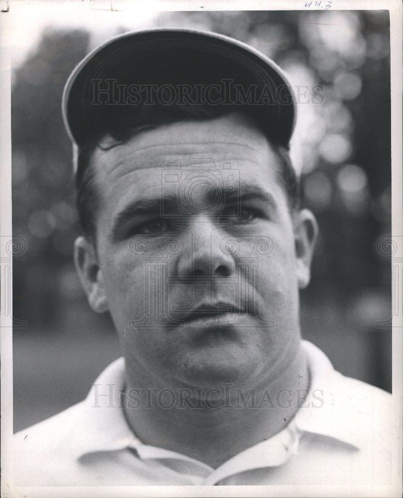1960 Press Photo Bud Stevens, golf, sport - Historic Images
