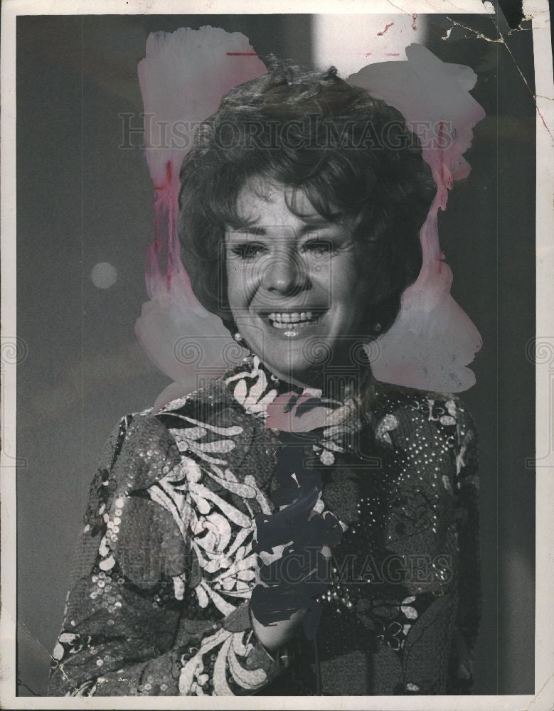 1970 Press Photo Kaye Stevens American Singer Actress - Historic Images