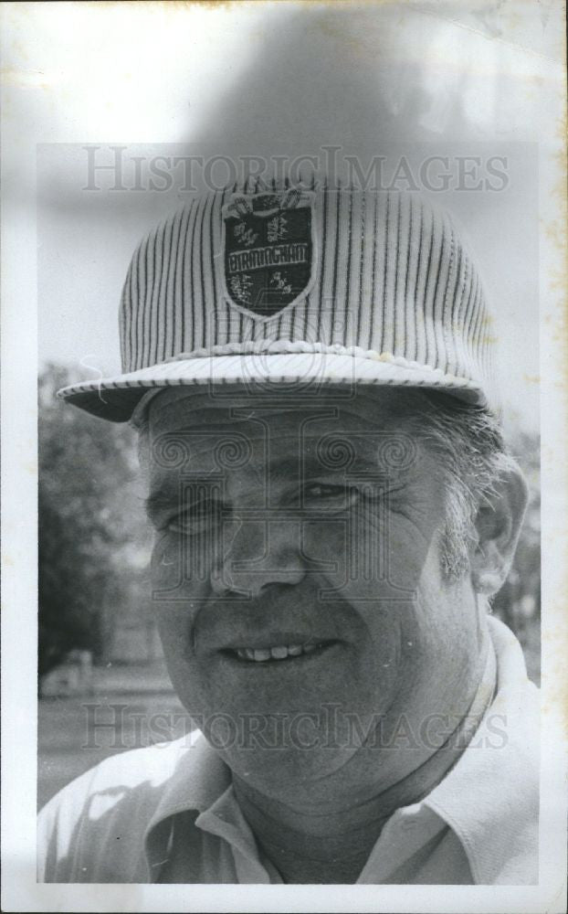 1978 Press Photo Bud Stevens  Amateur Golfer - Historic Images