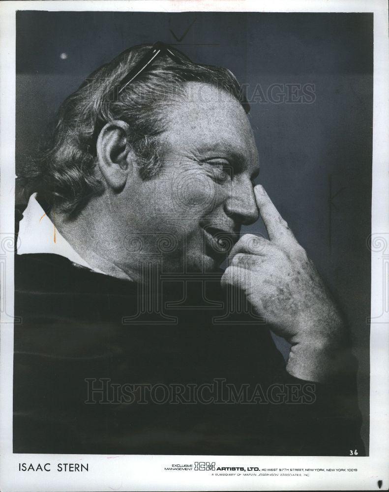 1979 Press Photo Isaac Stern musical talent - Historic Images