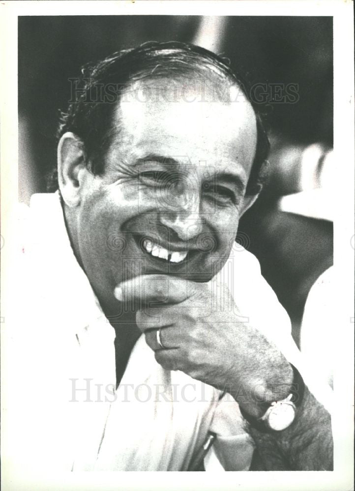 1987 Press Photo Guy Stern American literature author - Historic Images