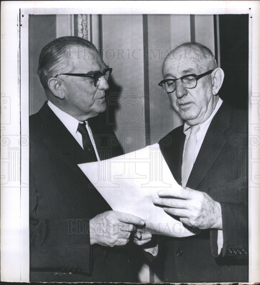 1964 Press Photo Senator Russell Stennis Civil Rights - Historic Images