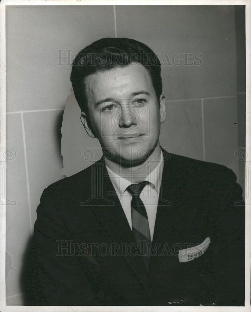 1964 Press Photo Rodney Stenborg opera Grinnell singer - Historic Images