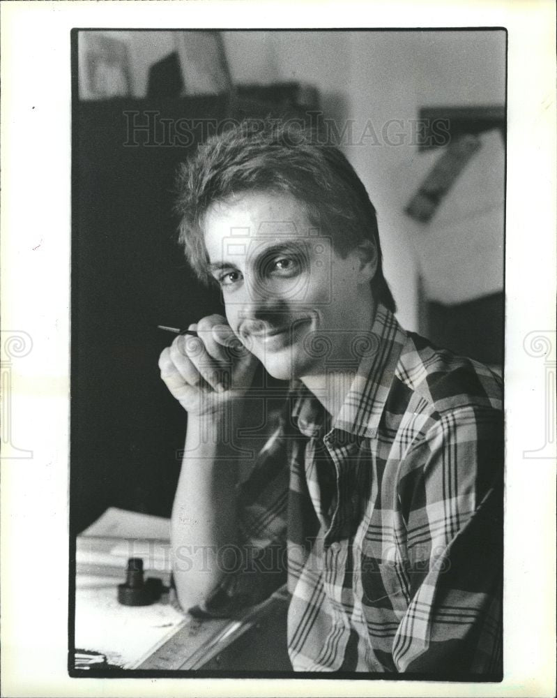 1986 Press Photo John Stempien - Historic Images