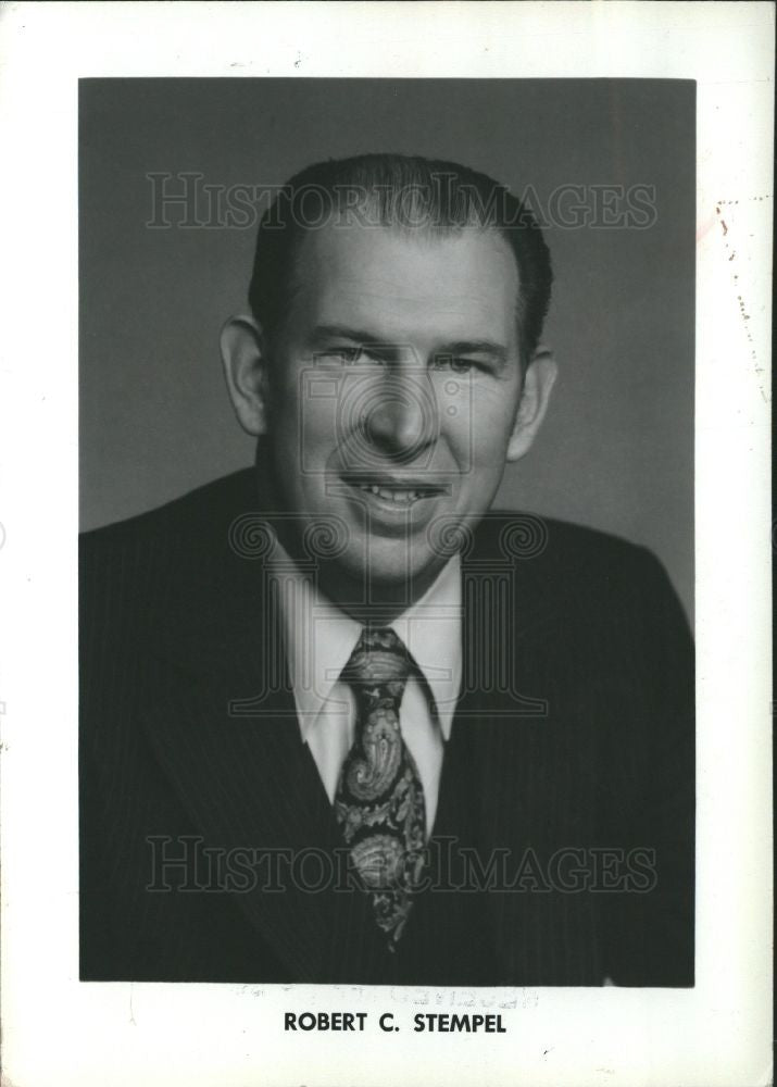 1983 Press Photo Robert C. Stempel - CEO of Gen.Motors - Historic Images