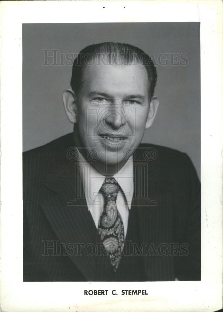1984 Press Photo Robert Stempel General motors - Historic Images