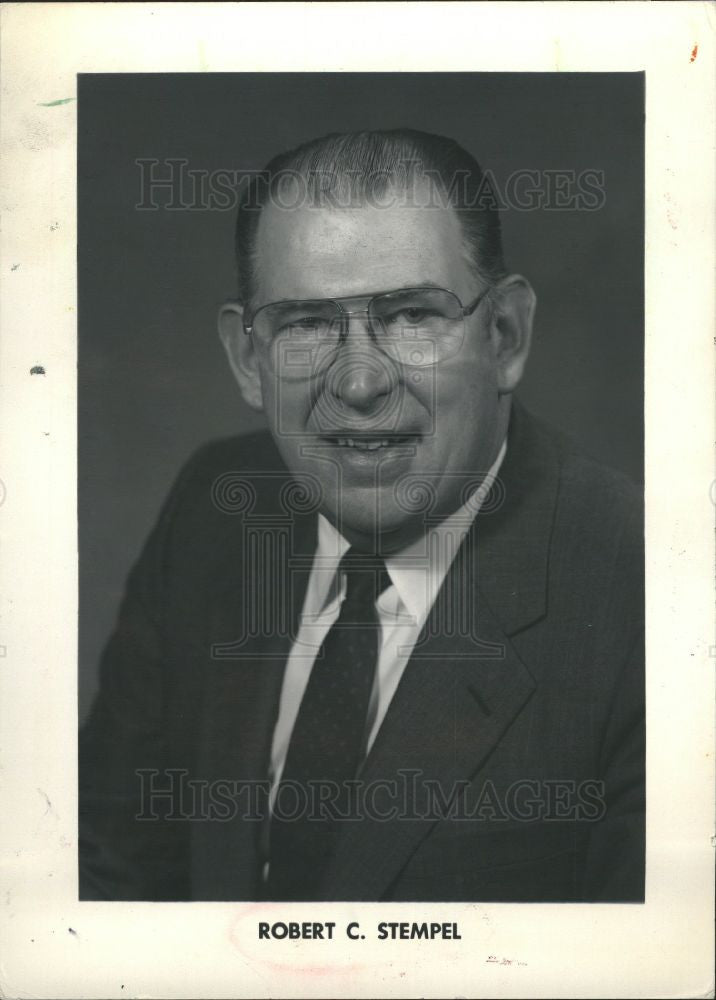 1987 Press Photo ROBERT C. STEMPEL - Historic Images