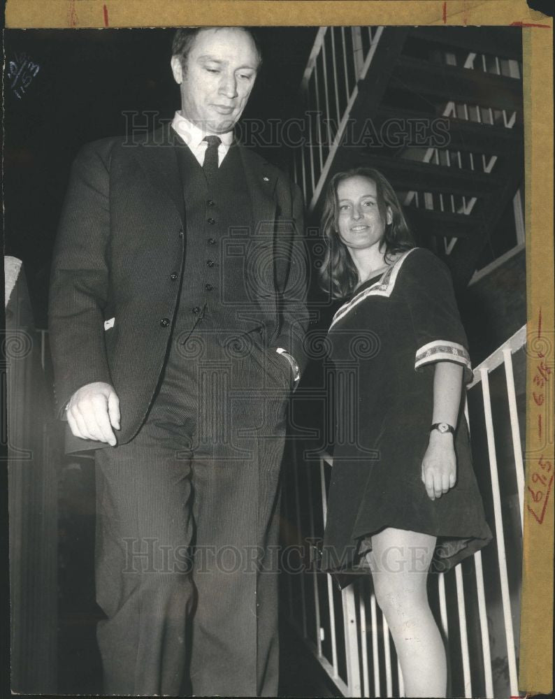 Press Photo Prime Minister Pierre Trudeau London - Historic Images