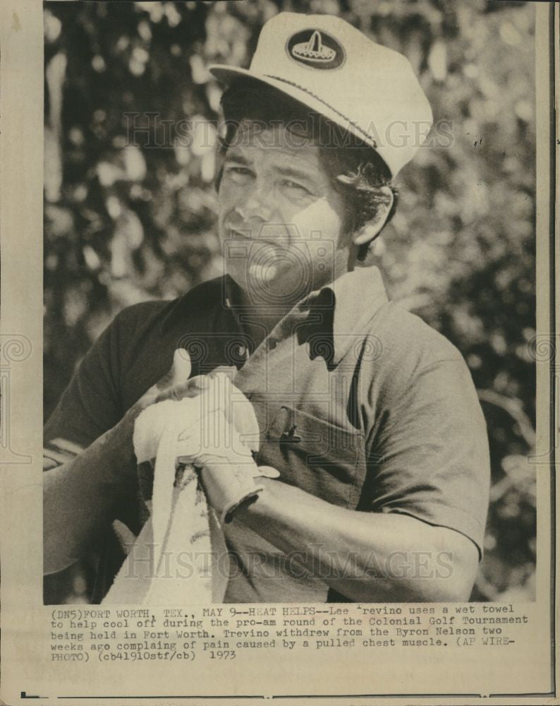 1972 Press Photo Lee Trevino American Pro. Golfer - Historic Images