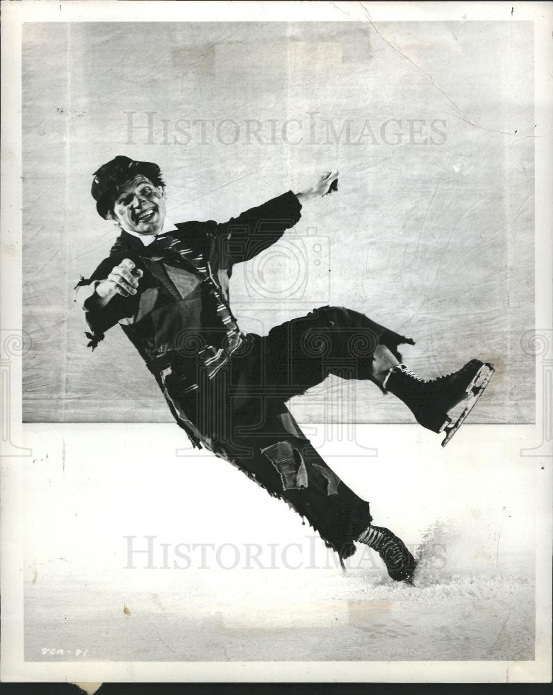 1958 Press Photo Freddie Trenkler Ice Capades - Historic Images