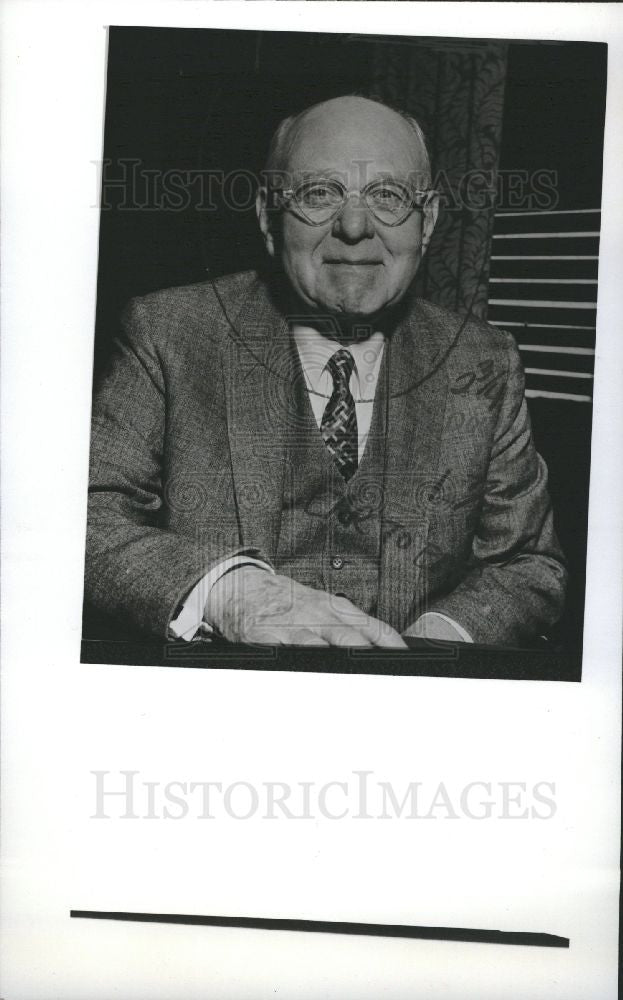 1977 Press Photo George W. Trendle - Historic Images