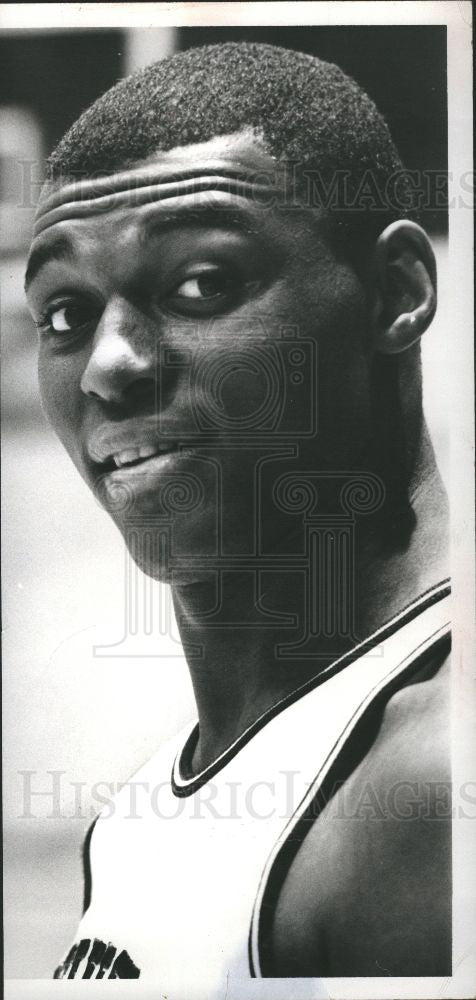 1965 Press Photo Bill Bunten basketball - Historic Images