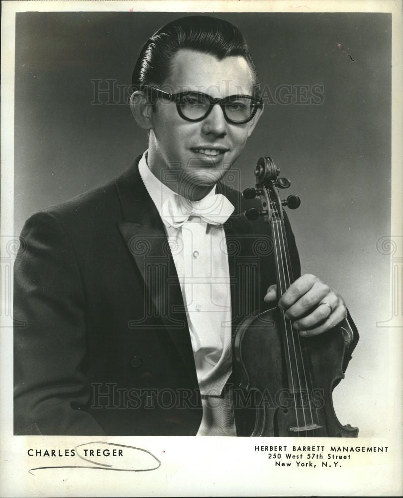 1967 Press Photo Charles Treger Violinist - Historic Images