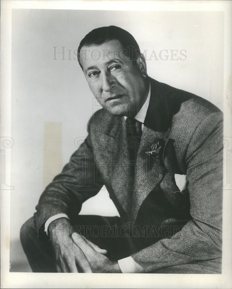 1950 Press Photo British actor John Treacher - Historic Images