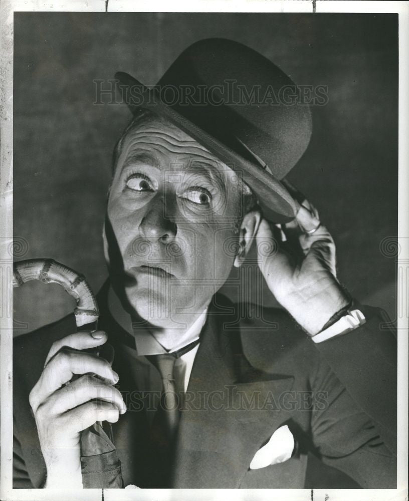1942 Press Photo Arthur Treacher actor comedy screen TV - Historic Images