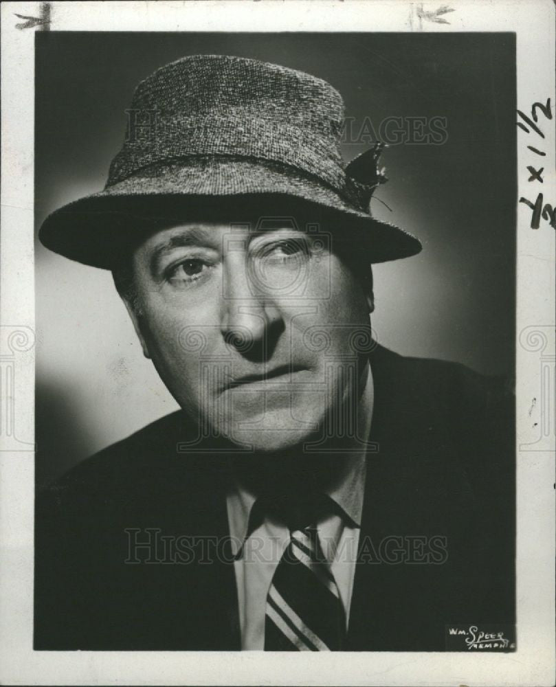 1953 Press Photo Arthur Treacher veteran - Historic Images