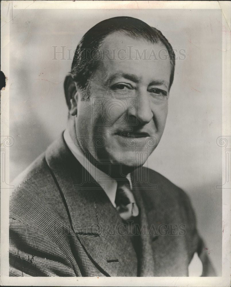 1953 Press Photo Arthur Treacher Actor - Historic Images