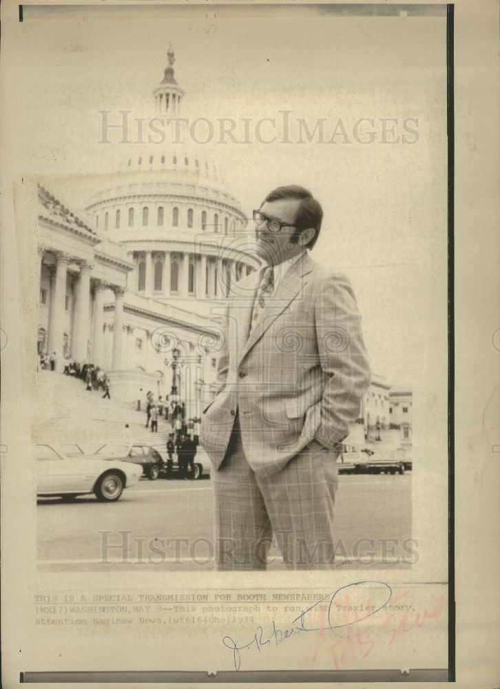 1974 Press Photo Traxler, Saginaw - Historic Images