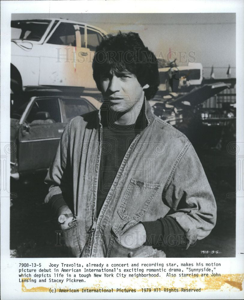 1979 Press Photo Joey Travolta, Sunnyside - Historic Images