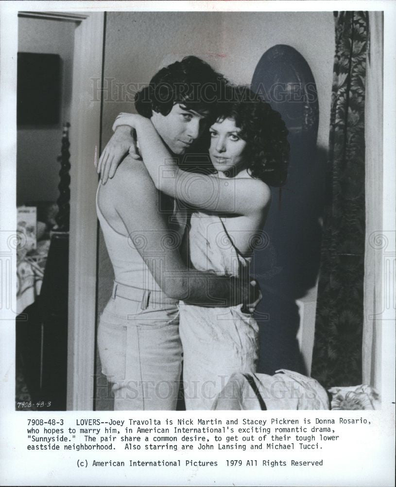 1979 Press Photo Joey Travolta Actor Producer Writer - Historic Images