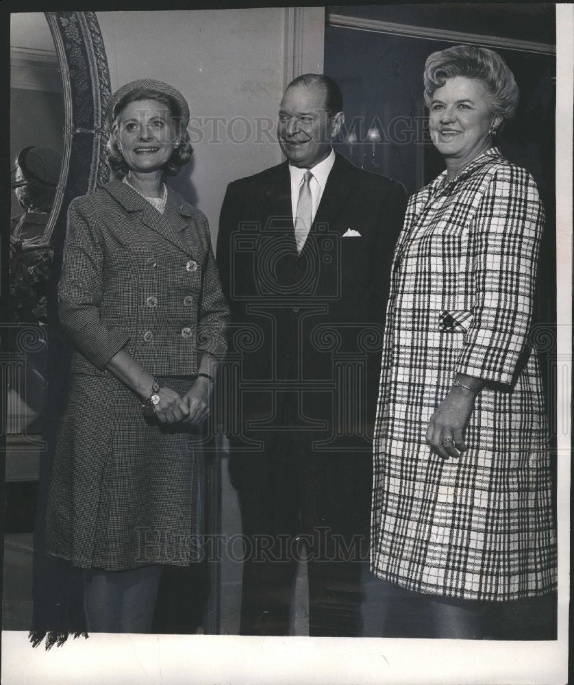 1966 Press Photo Noble D. Travis General Chairman - Historic Images