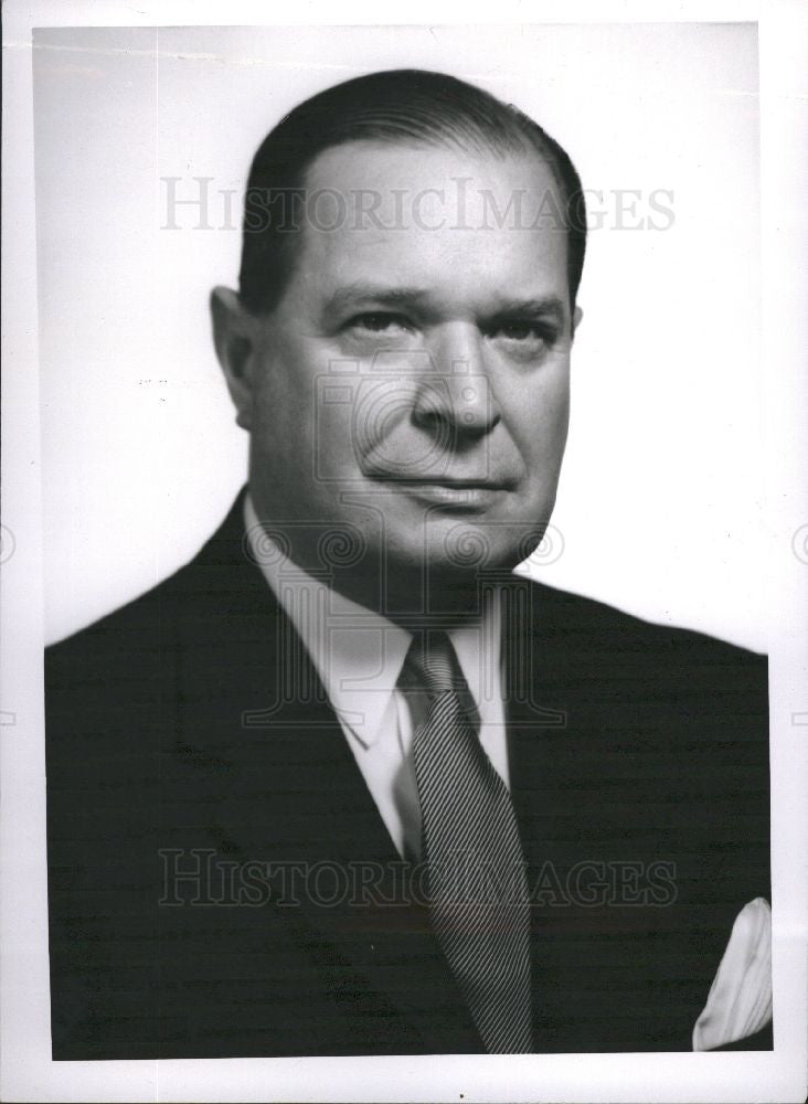 1955 Press Photo Noble D. Travis delegate - Historic Images
