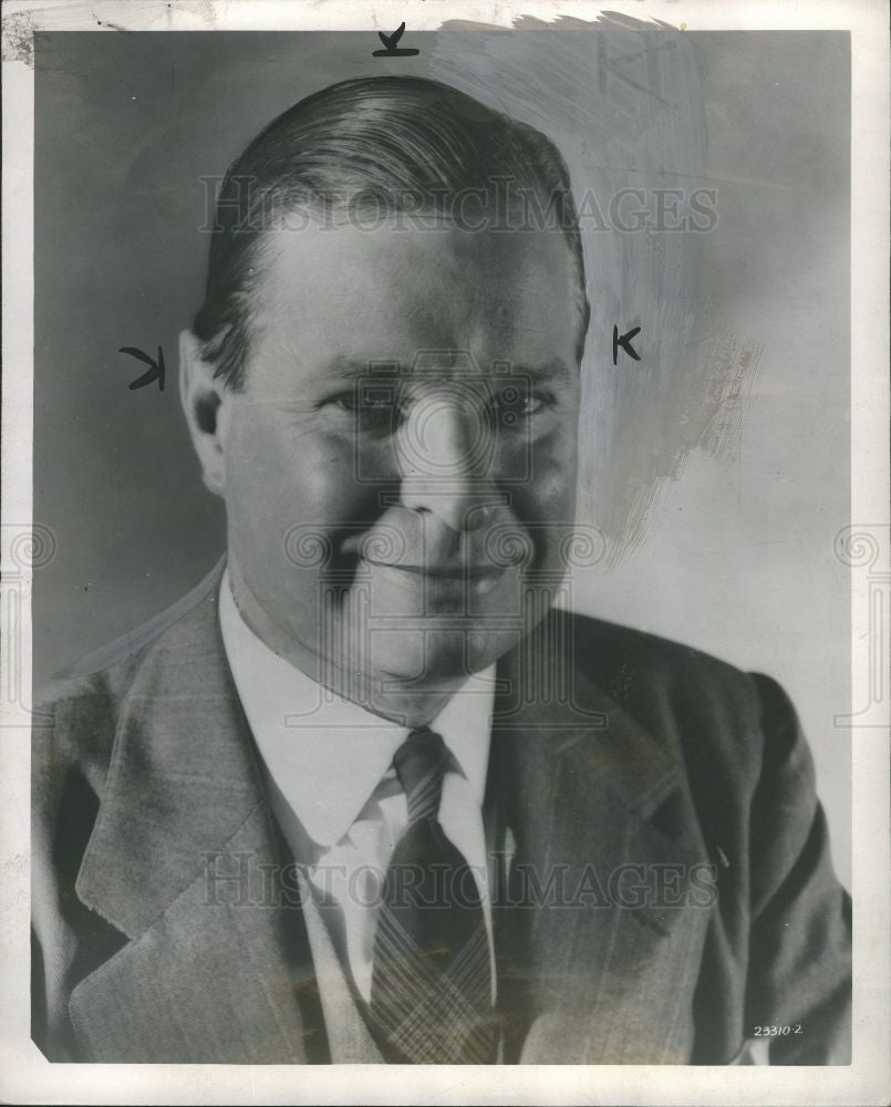 1948 Press Photo Noble Travis Detroit Community Fund - Historic Images
