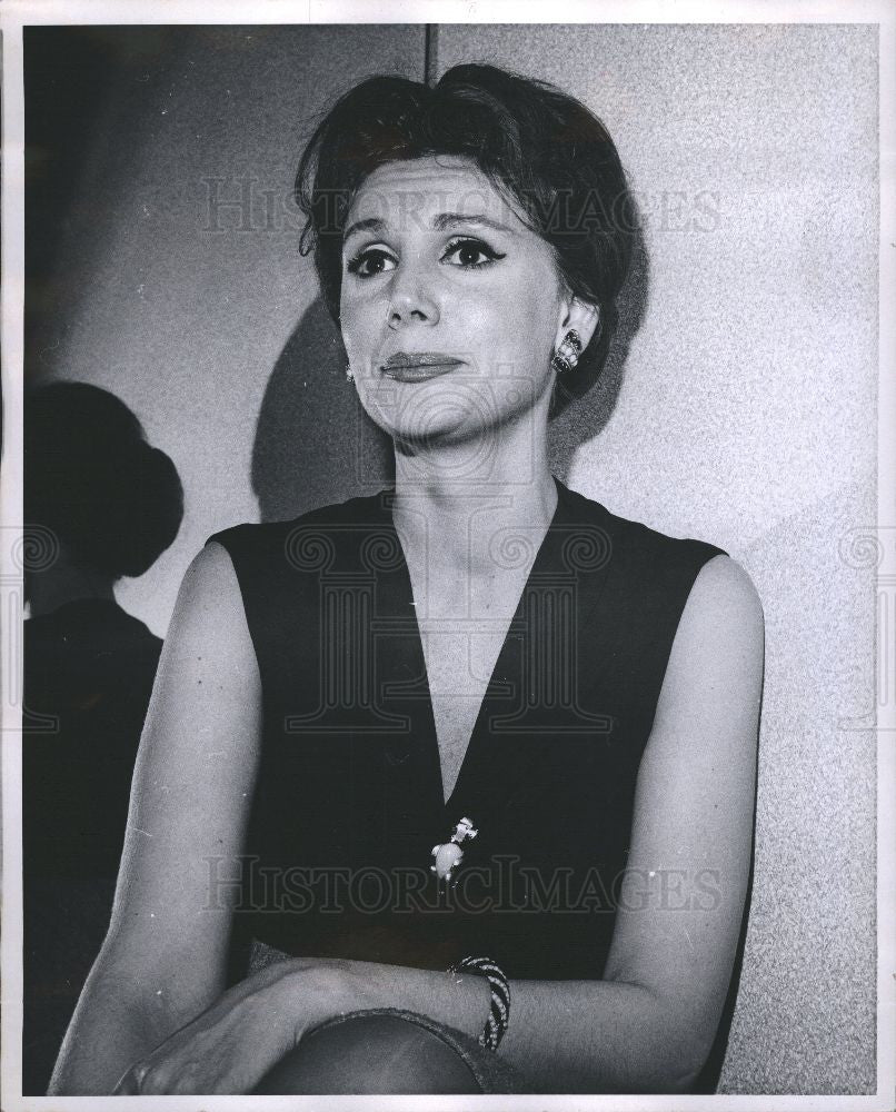 1966 Press Photo Louise Troy actress TV film musicals - Historic Images