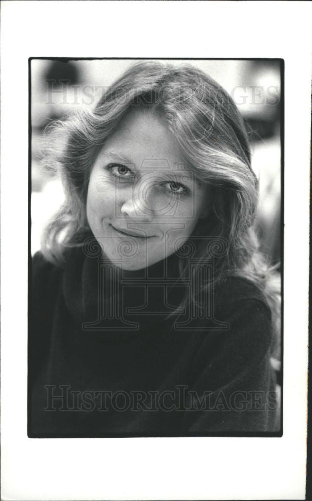 Press Photo Cathy Trost Detroit Free Press Writer - Historic Images