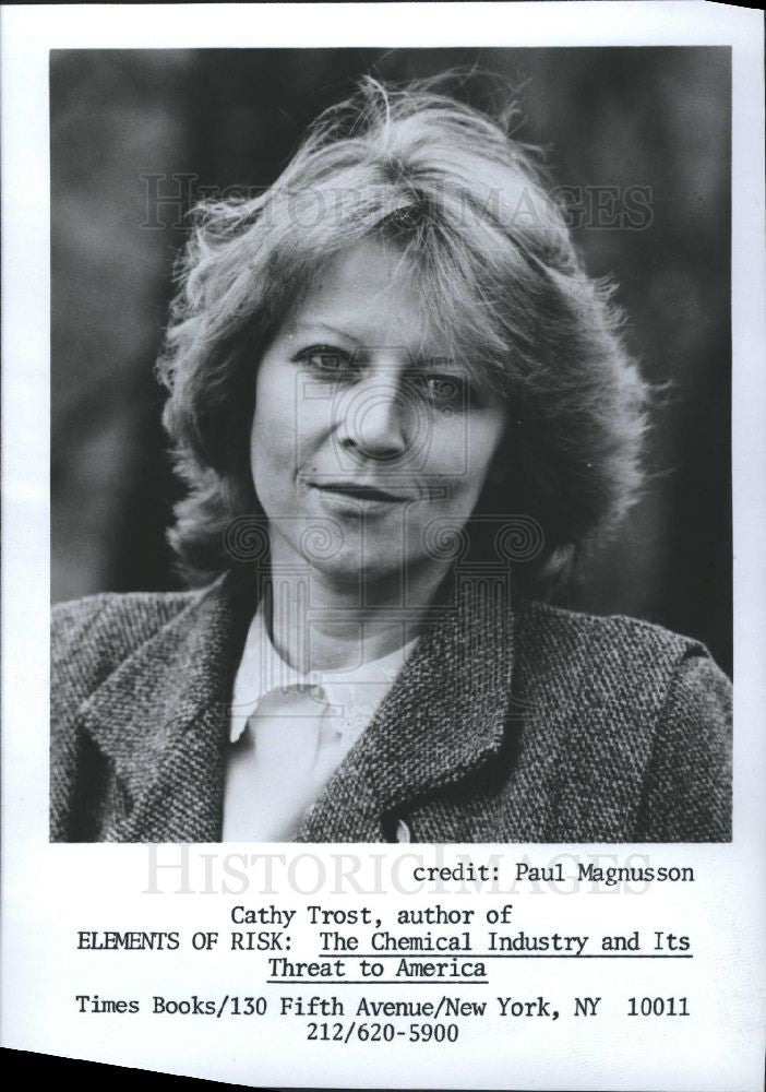 Press Photo Cathy Trost - Historic Images