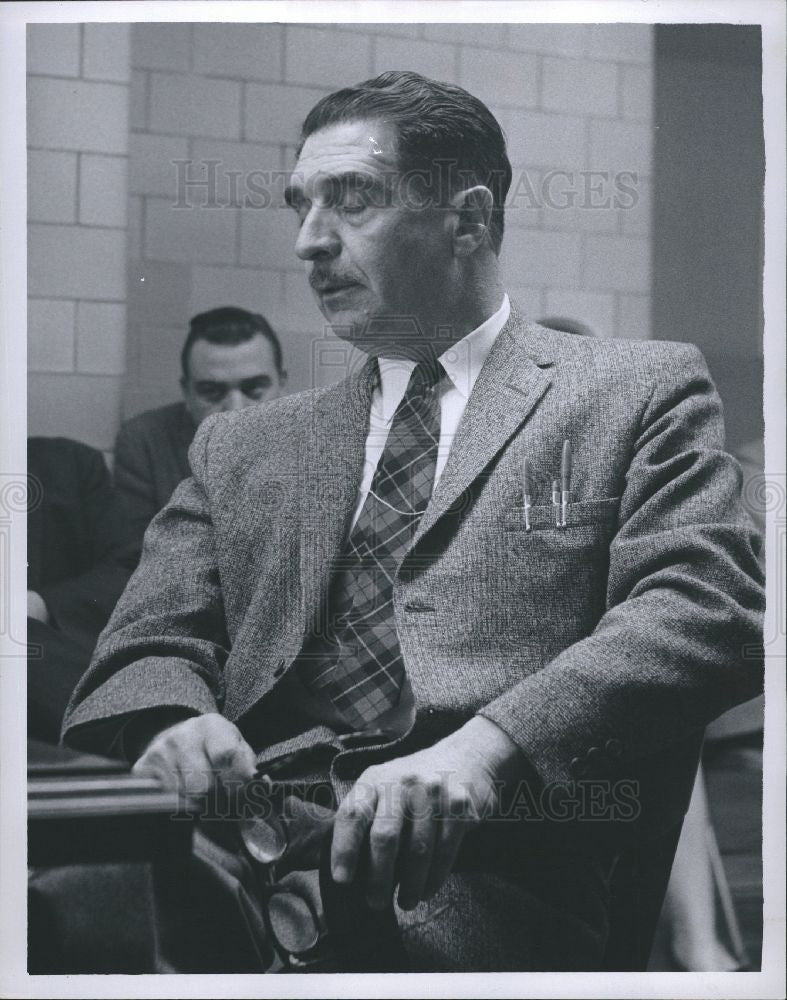 1959 Press Photo Joseph Grombly Judge - Historic Images