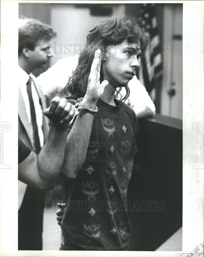 1992 Press Photo Andrew Trombley Deanna Seifert - Historic Images