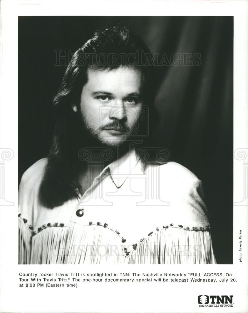 1995 Press Photo Travis Tritt country music musician - Historic Images