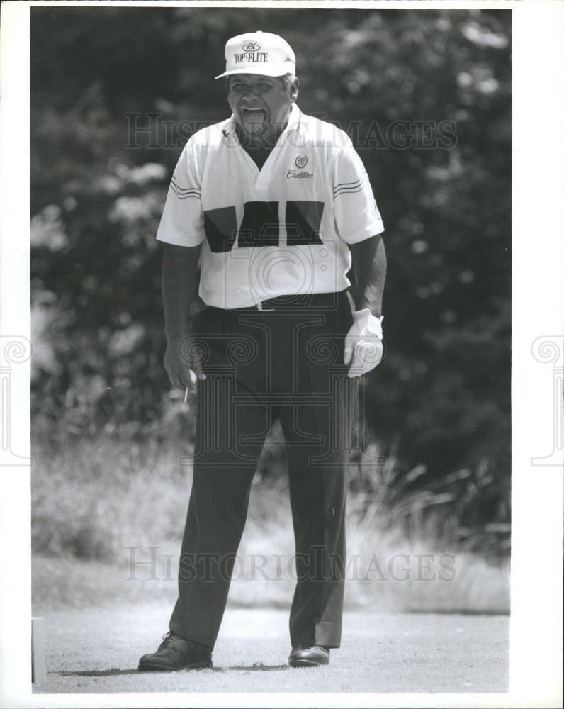 1993 Press Photo Lee Trevino&#39;s laugh - Historic Images