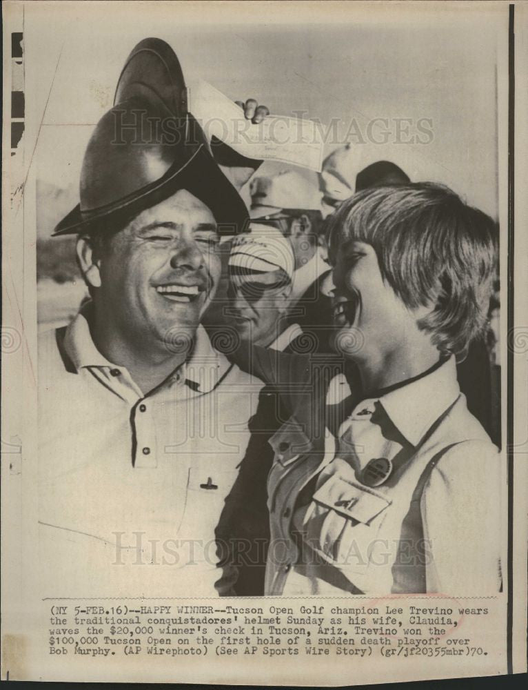 1970 Press Photo Lee Trivino - Golf Champion - Historic Images