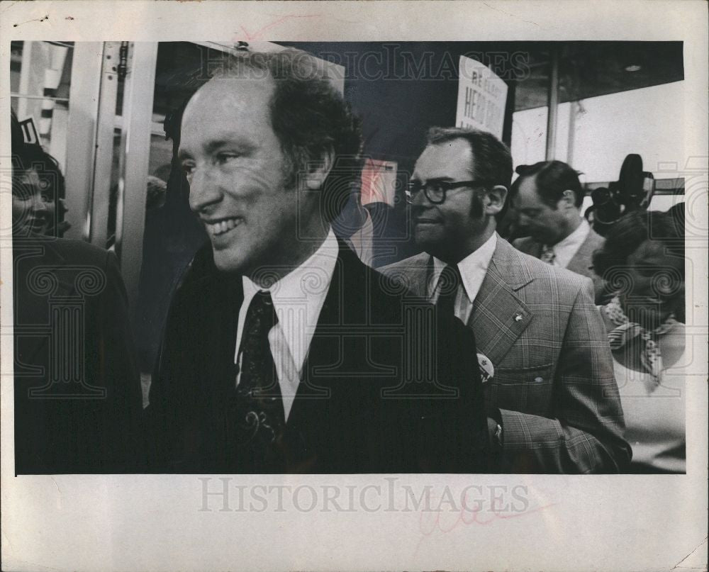 1974 Press Photo Pierre Trudeau Prime Minister Canada - Historic Images