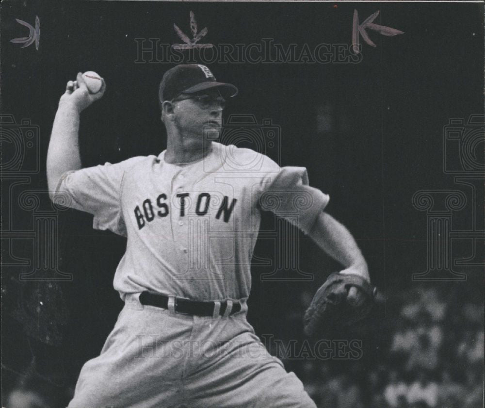 Press Photo Paul Howard, Baseball, Boston Red Sox - Historic Images