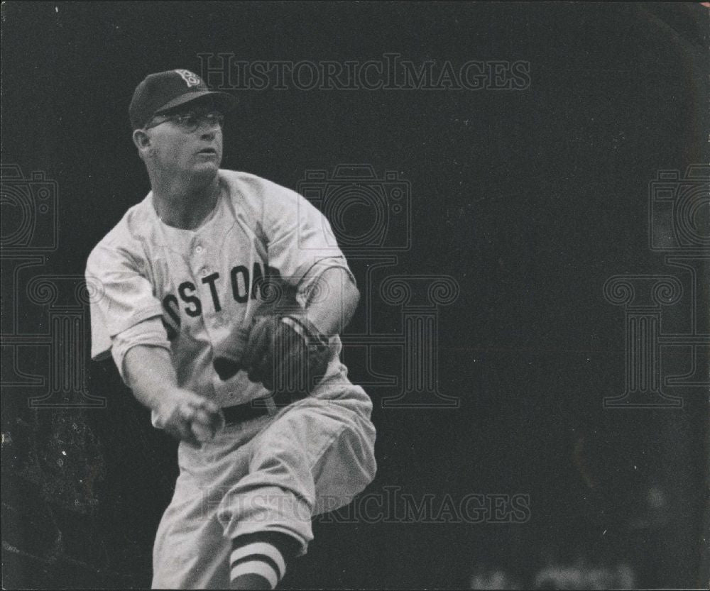 1955 Press Photo Paul Dizzy Trout baseball pitcher - Historic Images