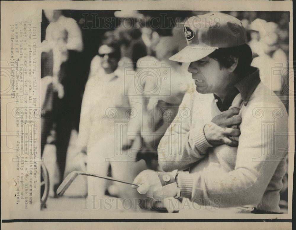 1973 Press Photo Lee Trevino Golf US Open Champion - Historic Images