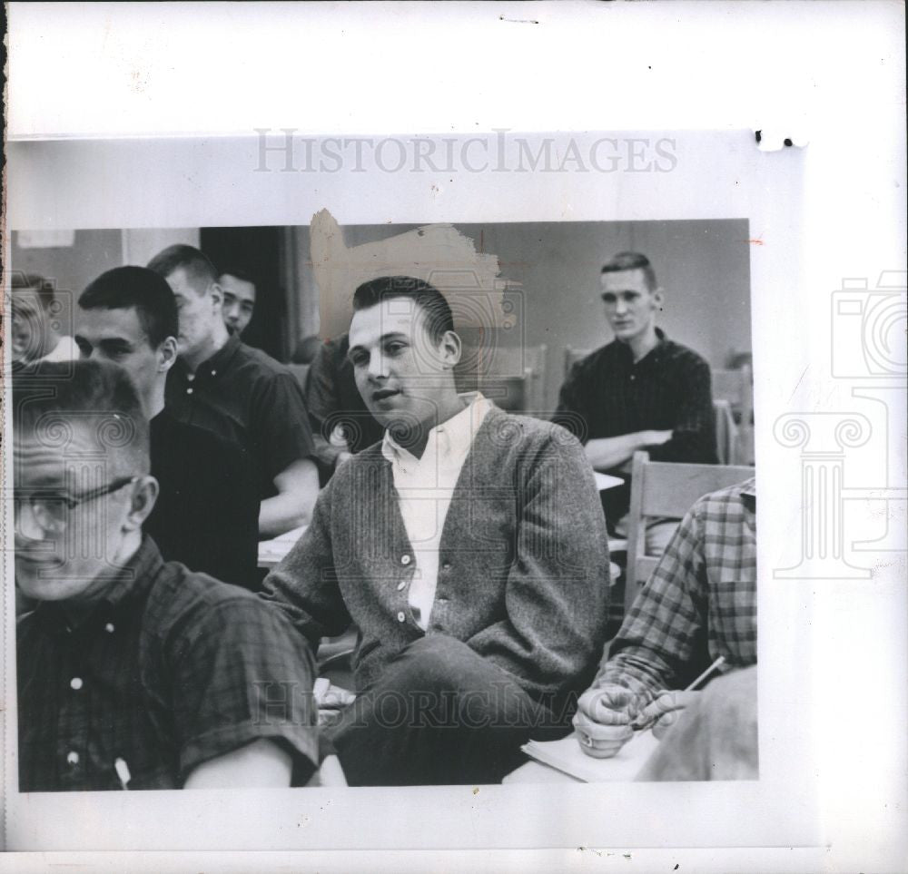 1962 Press Photo Tom Tresh Yankee rookie University - Historic Images